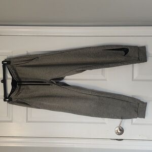 Nike Gray Sweatpants with Black Accent